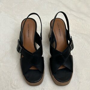 Lucky Brand Black LK-Delaynee - Size 9M